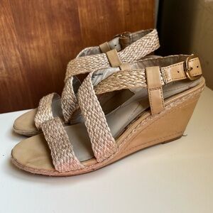 Strictly Comfort Woven Wedges